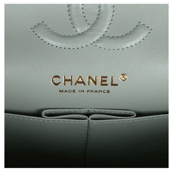 Chanel 23C Small Classic Flap “Grey” | NWT - Picture 9 of 10